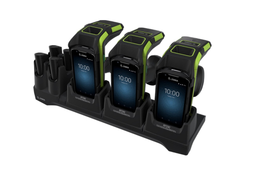 Zebra CR40-3S4T-TC5-G-01 зарядное устройство для мобильных устройств Мобильный компьютер Черный Кабель переменного тока Для помещений