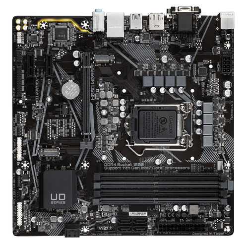 GIGABYTE B560M DS3H материнская плата Intel B560 Express LGA 1200 (Socket H5) Микро ATX