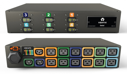 Vertiv I10047L power distribution unit (PDU) 15 AC outlet(s) 2U Black
