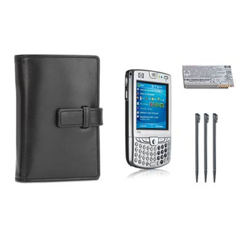HP iPAQ hw6915 Mobile Messenger Plus Battery, Case & Pack of 3 Styluses