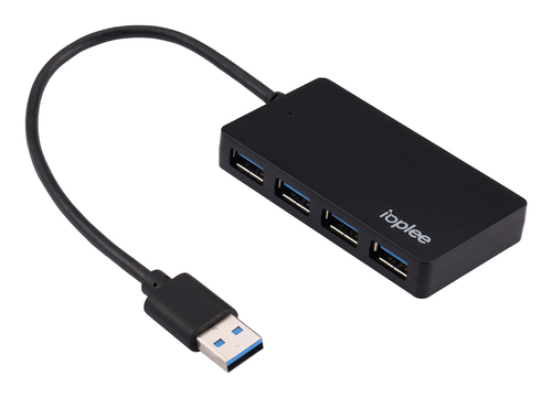 IOPLEE 279G interface hub USB 3.2 Gen 1 (3.1 Gen 1) Type-A 5000 Mbit/s Black – image 2