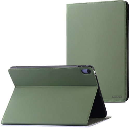 Accezz Classic Tablet Case iPad Mini 7 (2024) / iPad Mini 6 (2021) - Groen / Green