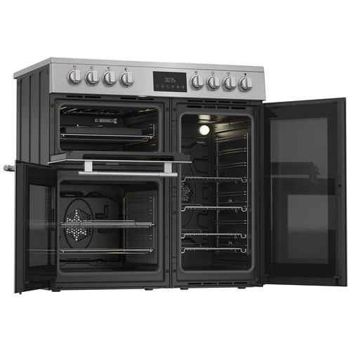Hotpoint RH90CA20X cooker Gas Ceramic hob Stainless steel – image 8