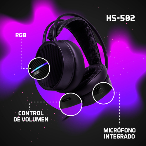Diadema Gamer VORAGO HS-502