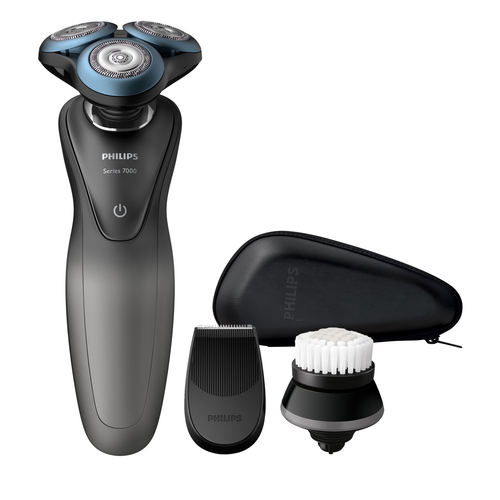 Philips SHAVER Series 7000 S7960/18 men's shaver Rotation shaver Trimmer Black – image 1