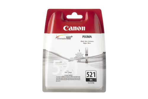 Canon CLI-521BK ink cartridge 1 pc(s) Original Black