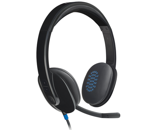 Logitech 981-000510 auricular y casco Auriculares Alámbrico Diadema Oficina/Centro de llamadas Negro imagen 5