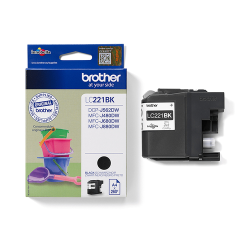 Brother LC221BK Inkjet Cartridge Black LC221BK - image 4