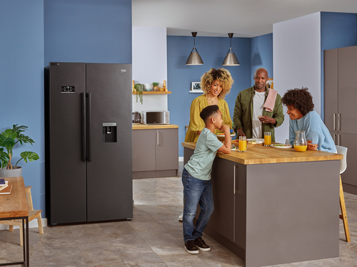 Beko ASD2341VB Freestanding American Style Fridge Freeze with HarvestFresh™ – image 5