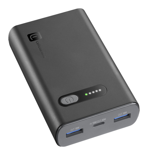 Cellularline 8018080484568 Литий-ионная (Li-Ion) 10000 mAh Черный