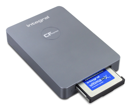 Integral USB 3.0 CARD READER SINGLE SLOT CFEXPRESS WITH TYPE C TO A AND C TO C CABLES ETAIL – image 2