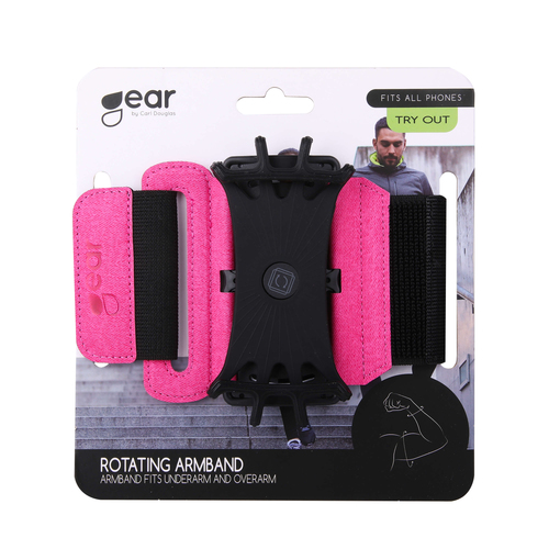 Gear Sport Armband Premium Universal For Upper and Lower Arm Turnable Pink – image 2