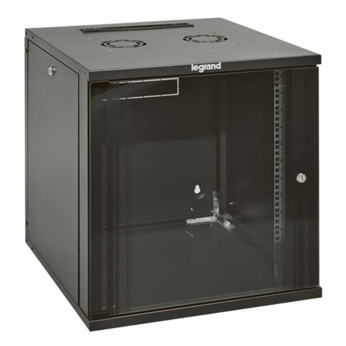 Legrand 646263 püstik 15U Seinale monteeritav riiul Must