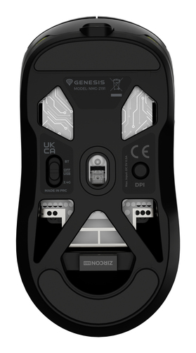 Genesis Gaming Maus ZIRCON 660 kabellos schwarz, afbeelding 9