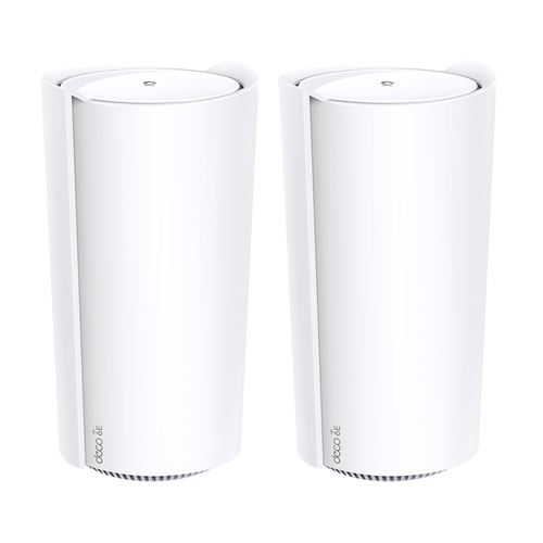 TP-Link Deco XE200(2-pack) Трехдиапазонный (2,4 ГГц / 5 ГГц / 6 ГГц) Wi-Fi 6E (802.11ax) Белый 1 Внутренний