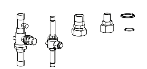 APC Ball Valve & Union - RD25kW