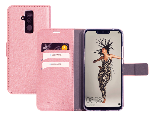 Mobiparts Saffiano Wallet Case Huawei Mate 20 Lite Pink – image 1