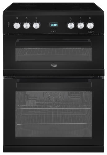 Beko EDC633K cooker Freestanding cooker Electric Ceramic hob Black