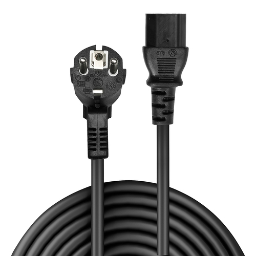 Lindy 30336 cable de transmisión Negro 3 m CEE7/7 C13 acoplador