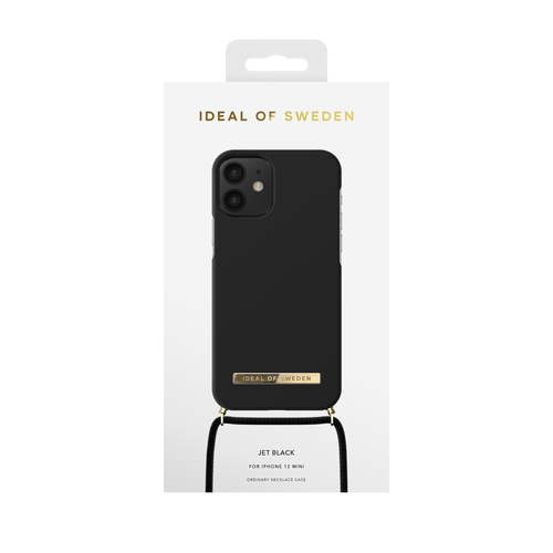iDeal of Sweden Ordinary Phone Neckla case iPhone 12 MINI Jet Blk – image 3