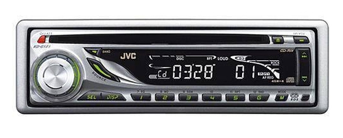 JVC KD-G161 car media receiver Silver