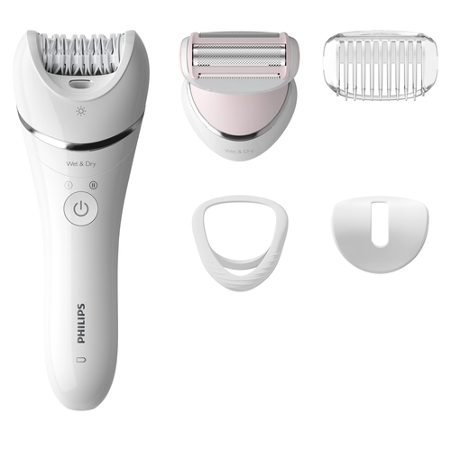 Philips Epilator Series 8000 BRE710/01 Wet and dry epilator with 5 accessories – image 3