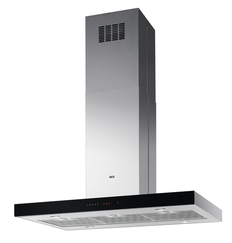 AEG DIE5960HG cooker hood Island Black, Stainless steel 779 m³/h