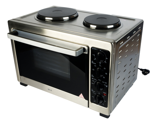 WLA 38OVS1000CRL cooker Tabletop cooker Electric Ceramic hob Stainless steel – image 7