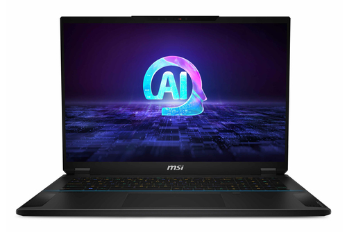 MSI Stealth 18 AI Studio A1VGG-001UK Intel Core Ultra 9 185H Ноутбук 45,7 cm (18") UHD+ 32 GB DDR5-SDRAM 2 TB Твердотельный накопитель (SSD) NVIDIA GeForce RTX 4070 Wi-Fi 7 (802.11be) Windows 11 Pro Черный