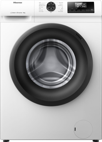 Hisense 1Q Series WF1Q1041BW 10kg Washing Machine with 1400 rpm - White - A Rated, White - image 1