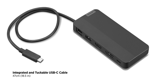 Lenovo 40B90100LA laptop dock/port replicator Wired USB 3.2 Gen 2 (3.1 Gen 2) Type-C Black – image 8