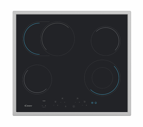 Candy CH64EXFP Black Built-in