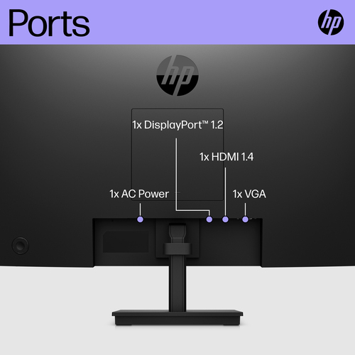 HP V24i G5 FHD Monitor – image 4