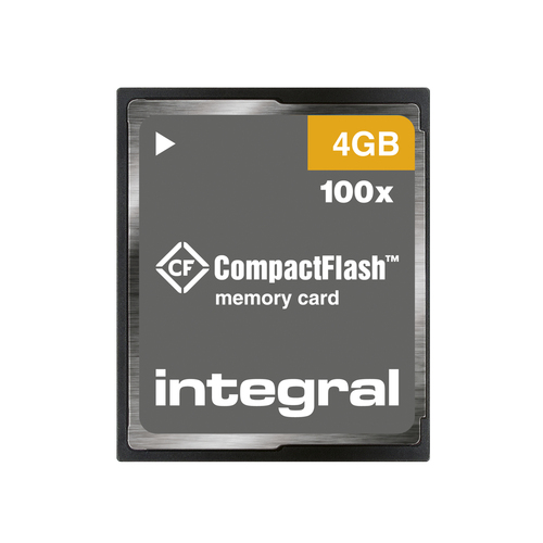 Integral 4GB COMPACT FLASH MEMORY CARD CF 100X TRANSFER – image 2