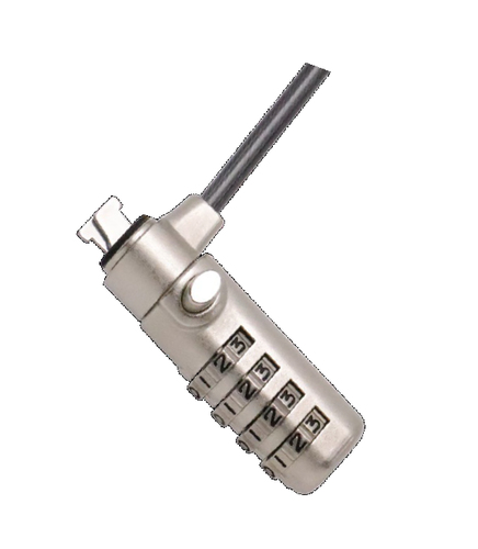 Manhattan 440493 cable antirrobo Gris 1,8 m imagen 1