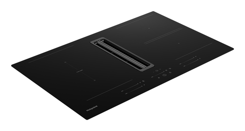 Hotpoint PVH802FK hob Black Built-in Zone induction hob 4 zone(s) Built-in hood – image 4