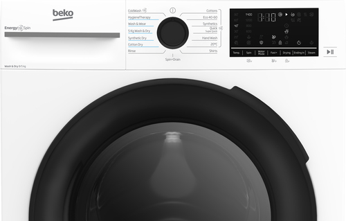Beko EnergySpin BM3DT68342W 8Kg/5Kg Washer Dryer with 1400 rpm - White, A Rated [Wash Only], White - image 5