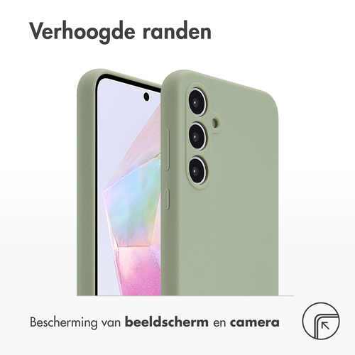 <div>Het slanke design van jouw smartphone intact houden én dagelijkse bescherming? Ga dan voor de Accezz Liquid Silicone Backcover. De hoes is, afbeelding 3