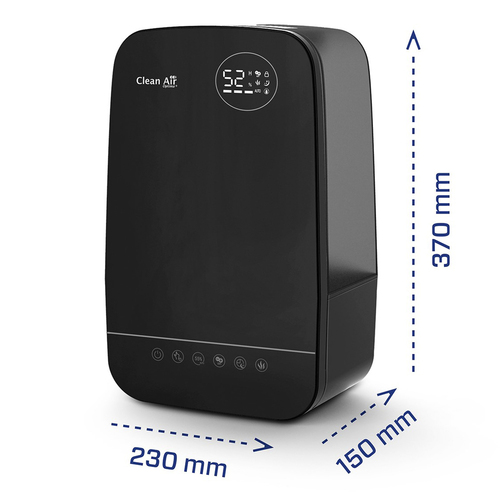 Clean Air Optima CA-606B Luchtbevochtiger Zwart, afbeelding 5
