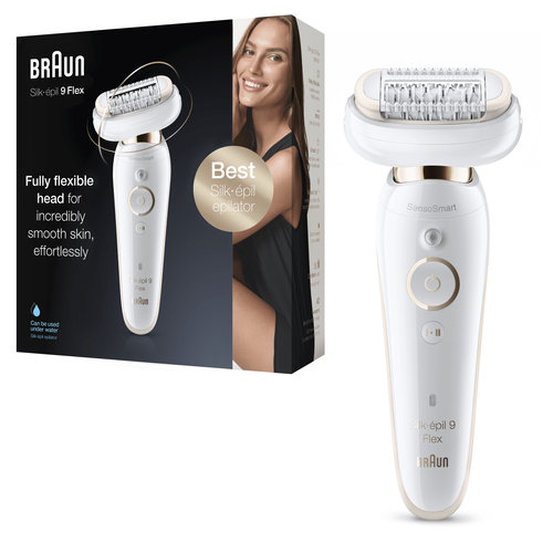 Braun Silk-épil 9 Flex 40 tweezers White, Gold – image 4