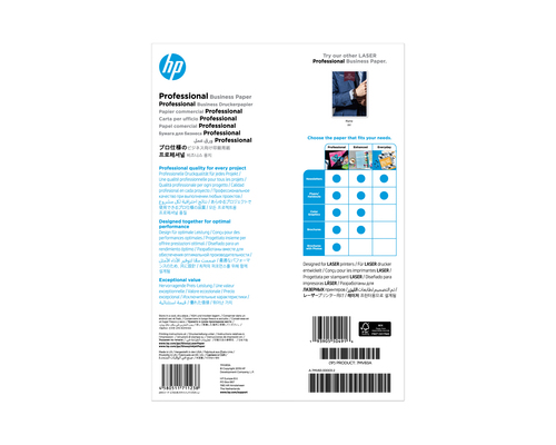 HP Papel de uso empresarial y profesional brillante de 200 g/m2 A4 (210 x 297 mm): 150 hojas