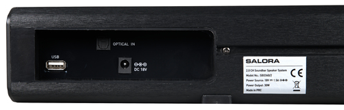 Salora SBO360 soundbar speaker Black 2.0 channels – image 6