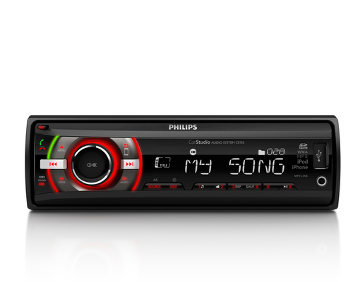Philips CarStudio CE152/10 car media receiver Black Bluetooth – image 2