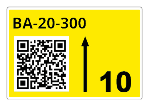 ROLL OF PRE-CUT LABELS FOR
