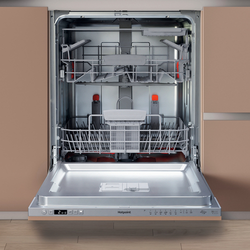 Hotpoint H3IC14BN7A0UK dishwasher Fully built-in 14 place settings – image 2