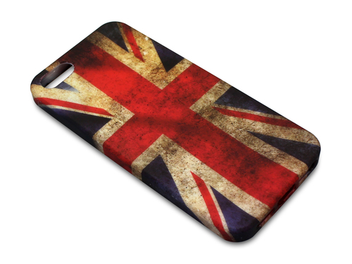Sandberg Print Cover iPh 5/5S Union Jack