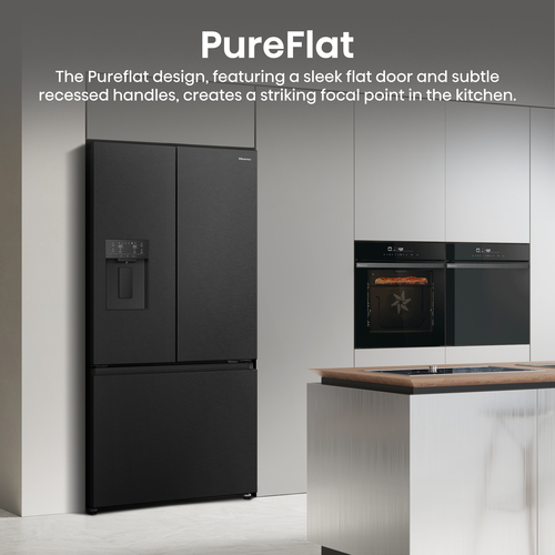 Hisense RF815N4SEFE Wifi Connected Plumbed Frost Free Multi-door American Fridge Freezer - Stainless Steel - E Rated, Stainless Steel - image 5