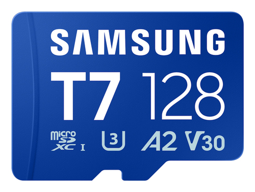SAMSUNG T7 microSD Memory Card 128GB