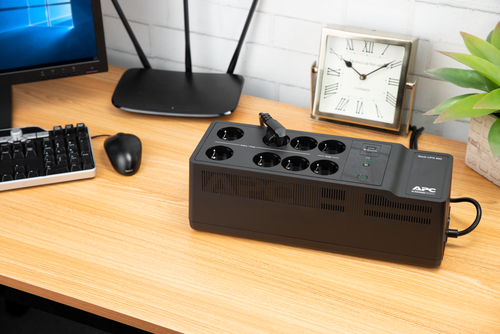 APC Back-UPS BE850G2-GR - Emergency power supply 8x socket, 850VA, 2 USB chargers, 1 USB data port – image 8