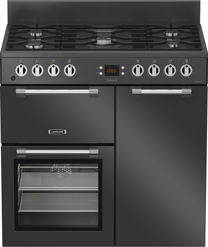 Leisure Cookmaster CK90F232T 90 cm Dual Fuel Range Cooker - Anthracite, Black - image 1